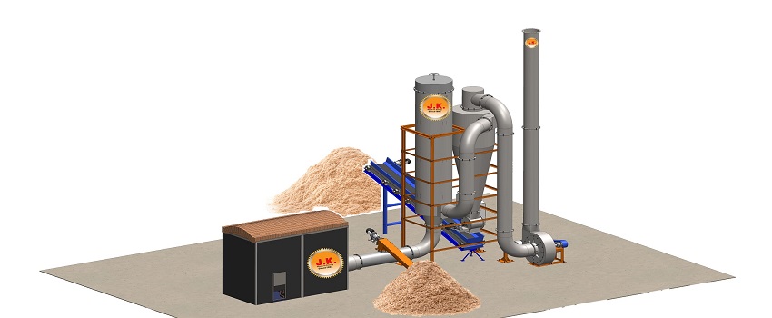 Wood powder Dryer Machine