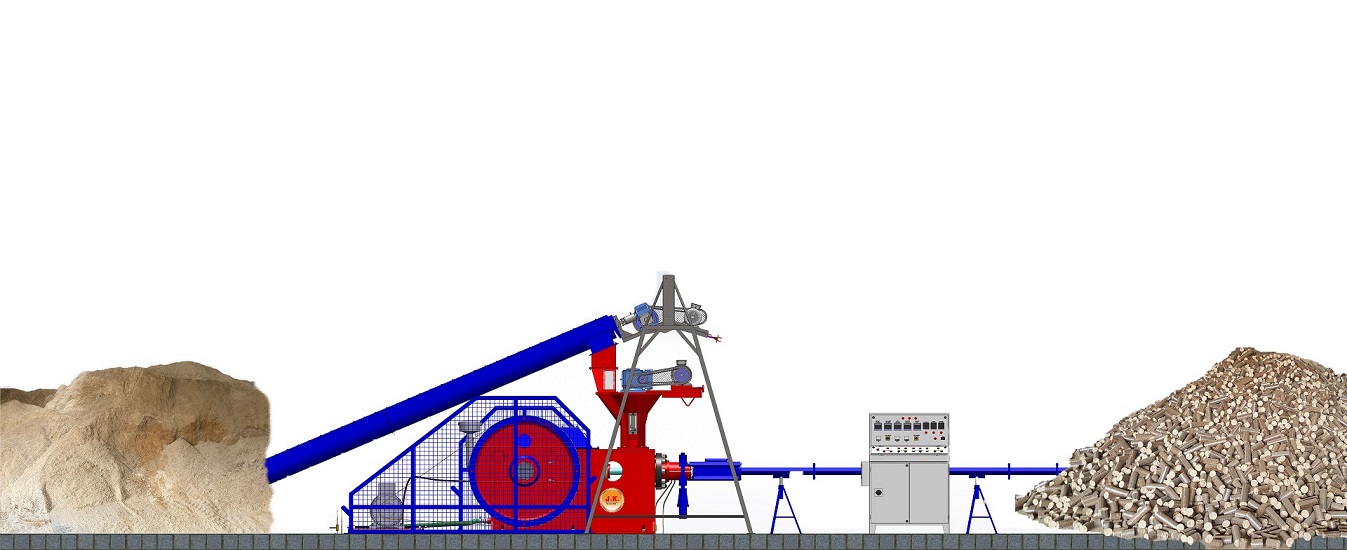 biomass briquetting plant