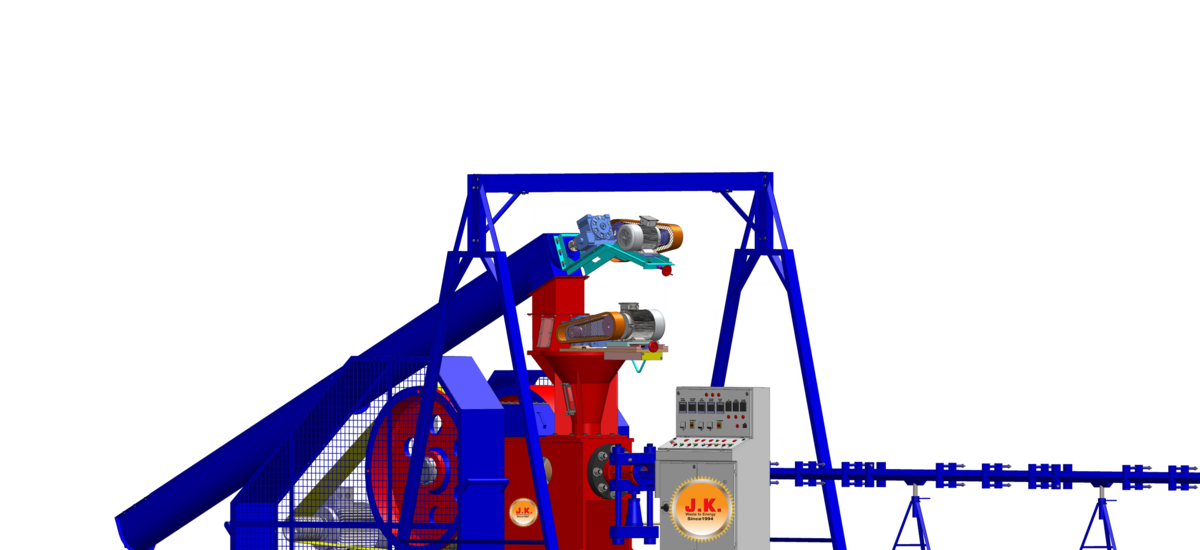 biomass briquetting press